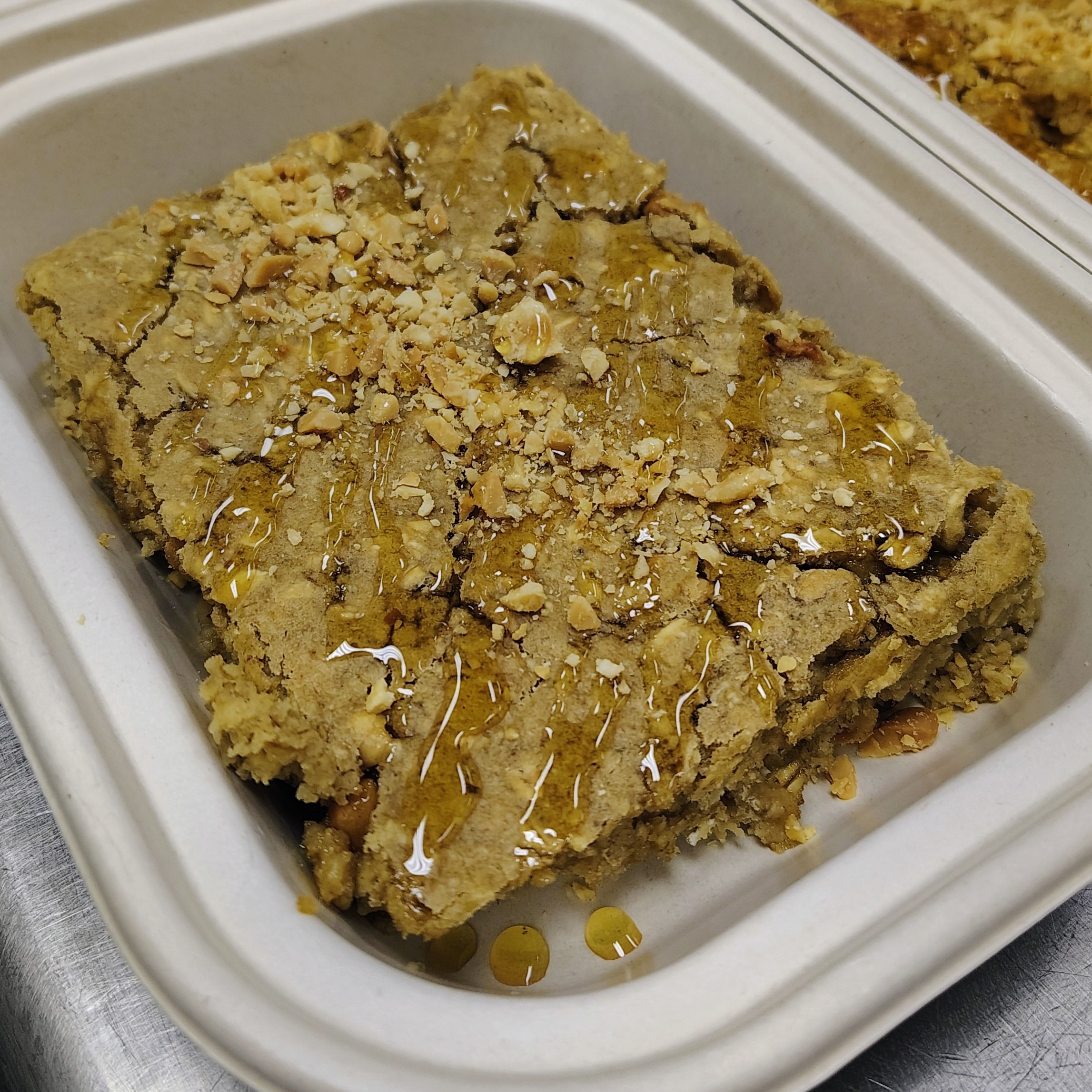 The Chunky Monkey Protein Oat bake